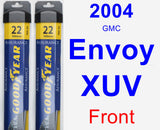 Front Wiper Blade Pack for 2004 GMC Envoy XUV - Assurance