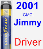 Driver Wiper Blade for 2001 GMC Jimmy - Assurance