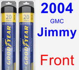 Front Wiper Blade Pack for 2004 GMC Jimmy - Assurance