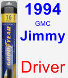 Driver Wiper Blade for 1994 GMC Jimmy - Assurance