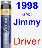 Driver Wiper Blade for 1998 GMC Jimmy - Assurance