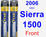 Front Wiper Blade Pack for 2006 GMC Sierra 1500 - Assurance