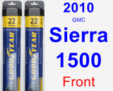 Front Wiper Blade Pack for 2010 GMC Sierra 1500 - Assurance