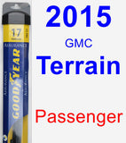 Passenger Wiper Blade for 2015 GMC Terrain - Assurance