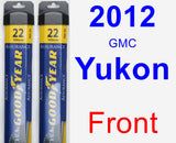 Front Wiper Blade Pack for 2012 GMC Yukon - Assurance