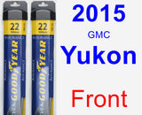 Front Wiper Blade Pack for 2015 GMC Yukon - Assurance