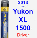 Driver Wiper Blade for 2013 GMC Yukon XL 1500 - Assurance
