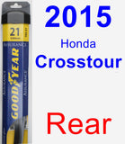 Rear Wiper Blade for 2015 Honda Crosstour - Assurance