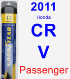 Passenger Wiper Blade for 2011 Honda CR-V - Assurance