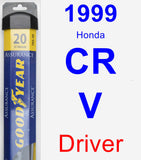 Driver Wiper Blade for 1999 Honda CR-V - Assurance