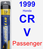 Passenger Wiper Blade for 1999 Honda CR-V - Assurance