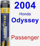 Passenger Wiper Blade for 2004 Honda Odyssey - Assurance