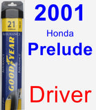 Driver Wiper Blade for 2001 Honda Prelude - Assurance