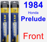 Front Wiper Blade Pack for 1984 Honda Prelude - Assurance