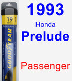 Passenger Wiper Blade for 1993 Honda Prelude - Assurance