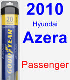 Passenger Wiper Blade for 2010 Hyundai Azera - Assurance