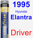 Driver Wiper Blade for 1995 Hyundai Elantra - Assurance