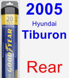 Rear Wiper Blade for 2005 Hyundai Tiburon - Assurance