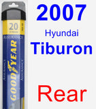 Rear Wiper Blade for 2007 Hyundai Tiburon - Assurance