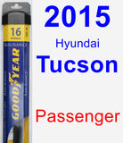 Passenger Wiper Blade for 2015 Hyundai Tucson - Assurance