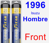 Front Wiper Blade Pack for 1996 Isuzu Hombre - Assurance