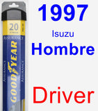 Driver Wiper Blade for 1997 Isuzu Hombre - Assurance