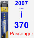 Passenger Wiper Blade for 2007 Isuzu i-370 - Assurance