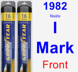 Front Wiper Blade Pack for 1982 Isuzu I-Mark - Assurance