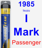 Passenger Wiper Blade for 1985 Isuzu I-Mark - Assurance