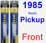 Front Wiper Blade Pack for 1985 Isuzu Pickup - Assurance