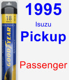 Passenger Wiper Blade for 1995 Isuzu Pickup - Assurance