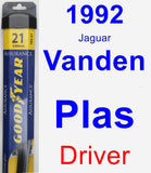 Driver Wiper Blade for 1992 Jaguar Vanden Plas - Assurance