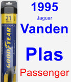 Passenger Wiper Blade for 1995 Jaguar Vanden Plas - Assurance