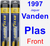 Front Wiper Blade Pack for 1997 Jaguar Vanden Plas - Assurance