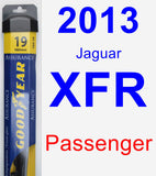 Passenger Wiper Blade for 2013 Jaguar XFR - Assurance