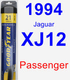 Passenger Wiper Blade for 1994 Jaguar XJ12 - Assurance