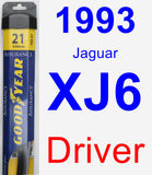 Driver Wiper Blade for 1993 Jaguar XJ6 - Assurance