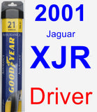 Driver Wiper Blade for 2001 Jaguar XJR - Assurance