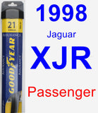 Passenger Wiper Blade for 1998 Jaguar XJR - Assurance