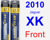 Front Wiper Blade Pack for 2010 Jaguar XK - Assurance