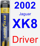 Driver Wiper Blade for 2002 Jaguar XK8 - Assurance