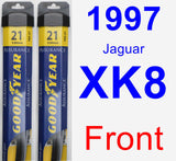 Front Wiper Blade Pack for 1997 Jaguar XK8 - Assurance