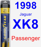 Passenger Wiper Blade for 1998 Jaguar XK8 - Assurance