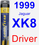 Driver Wiper Blade for 1999 Jaguar XK8 - Assurance