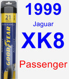 Passenger Wiper Blade for 1999 Jaguar XK8 - Assurance