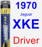 Driver Wiper Blade for 1970 Jaguar XKE - Assurance
