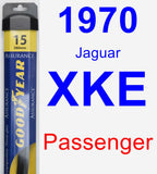 Passenger Wiper Blade for 1970 Jaguar XKE - Assurance