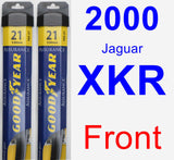 Front Wiper Blade Pack for 2000 Jaguar XKR - Assurance