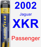 Passenger Wiper Blade for 2002 Jaguar XKR - Assurance