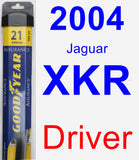 Driver Wiper Blade for 2004 Jaguar XKR - Assurance